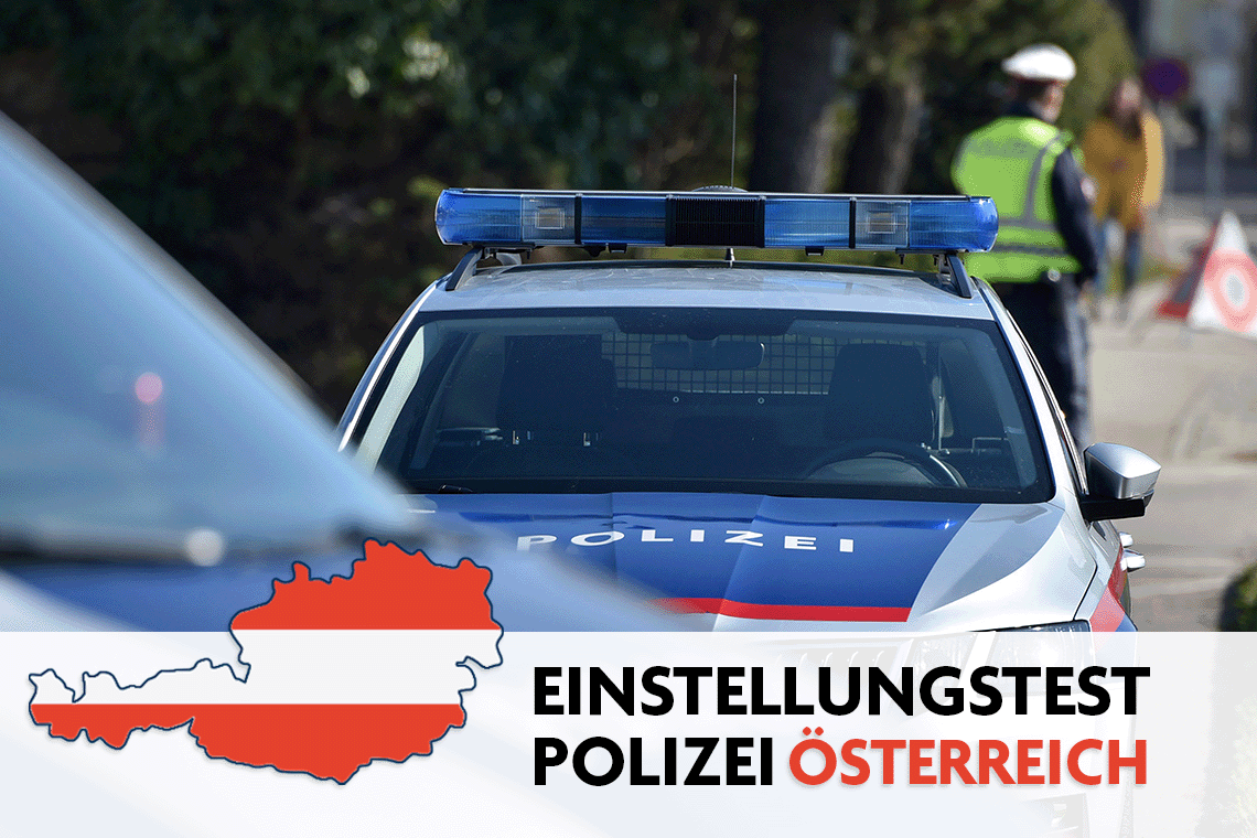 Aufnahmetest Polizei Österreich: Jetzt online üben!