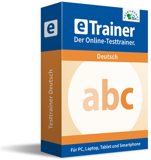 eTrainer Einstellungstest Deutsch