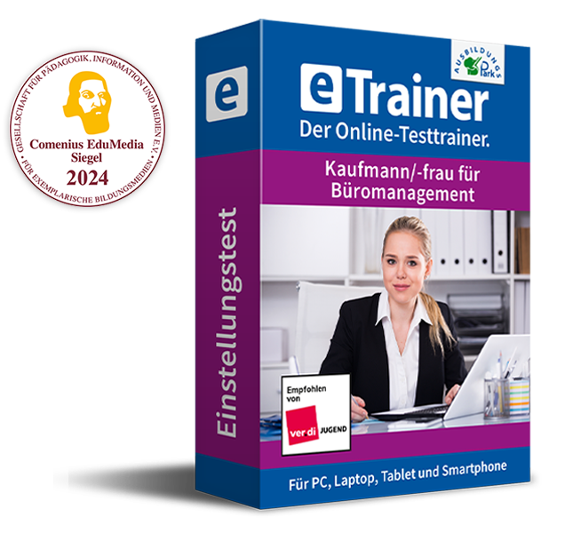 Einstellungstest Kaufmann/-frau für Büromanagement