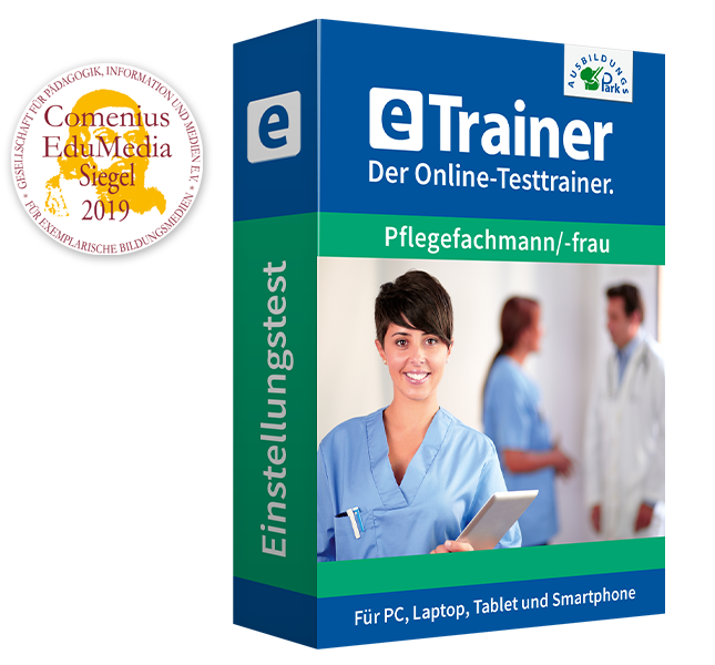 eTrainer Pflegefachmann/-frau: Jetzt online üben!