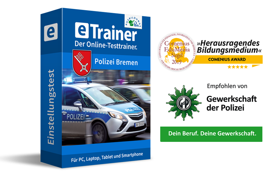 eTrainer Polizei Bremen: Jetzt online üben!