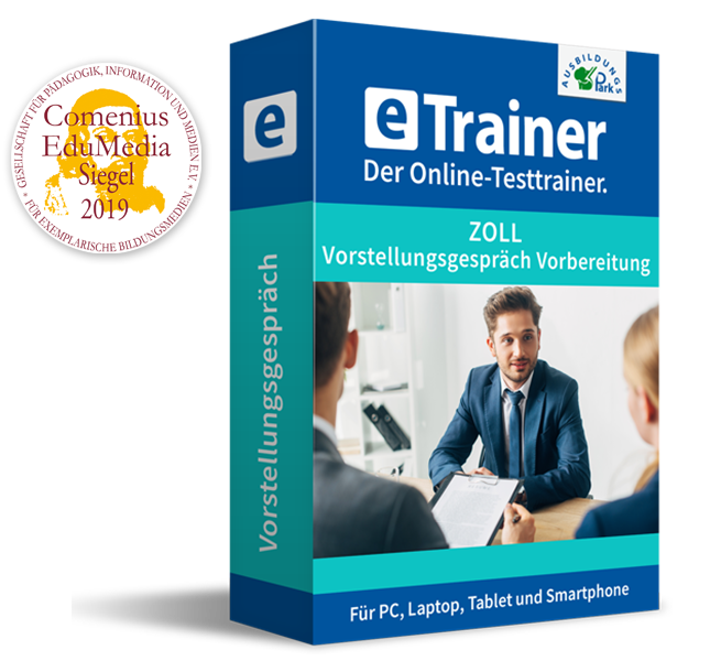 eTrainer Zoll Vorstellungsgespräch 