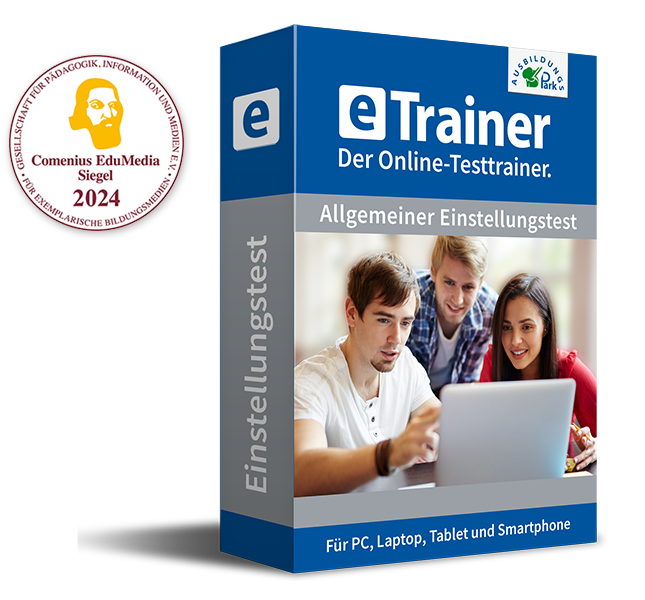 eTrainer Allgemeiner Einstellungstest