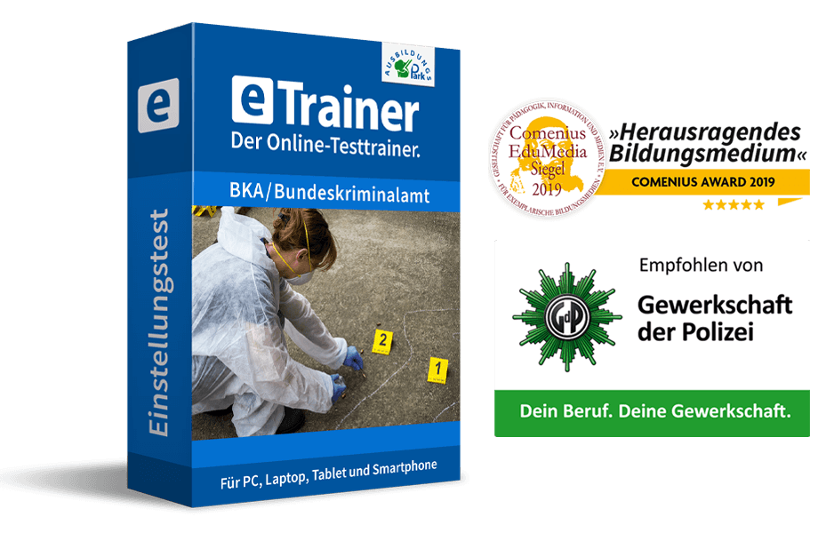 eTrainer BKA: Jetzt online üben!