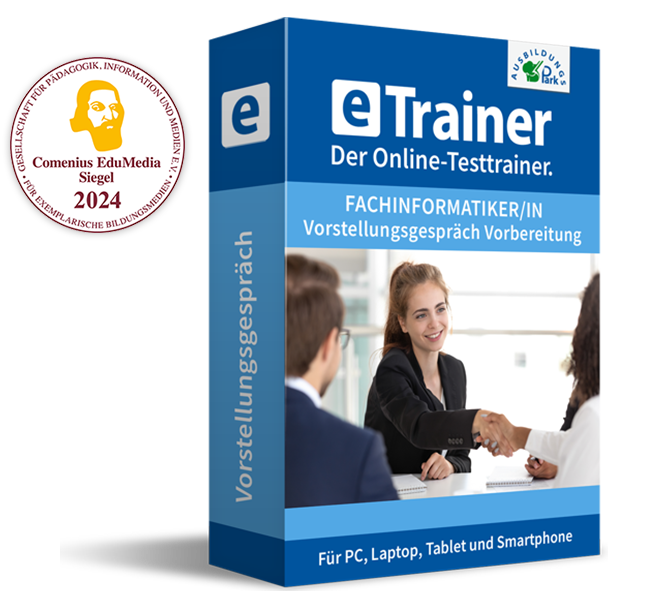 eTrainer Fachinformatiker/-in Vorstellungsgespräch