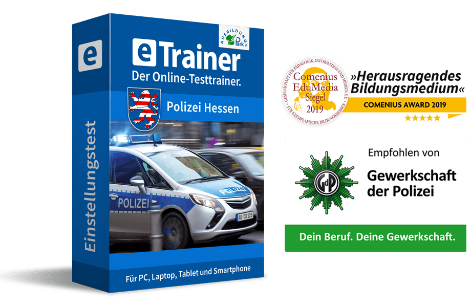 eTrainer Polizei Hessen: Jetzt online üben!