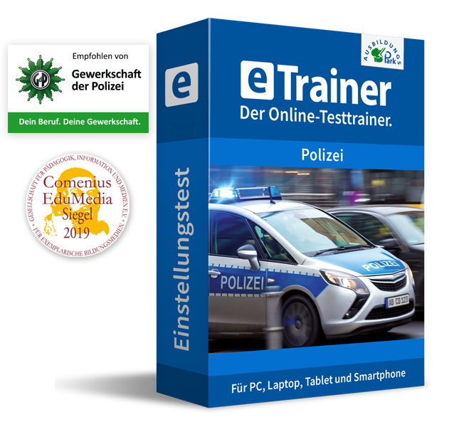 eTrainer Einstellungstest Polizei