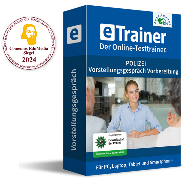 eTrainer Polizei Vorstellungsgespräch