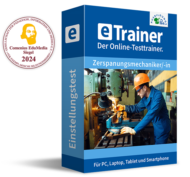 Einstellungstest Zerspanungsmechaniker/-in