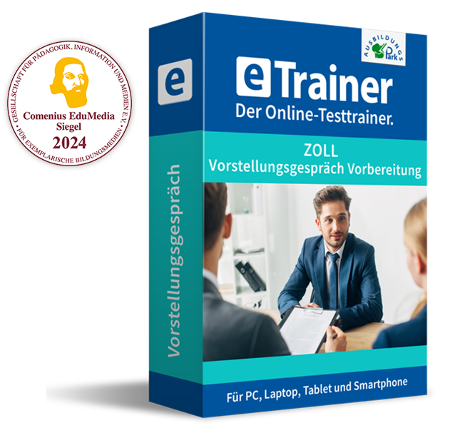 eTrainer Zoll Vorstellungsgespräch